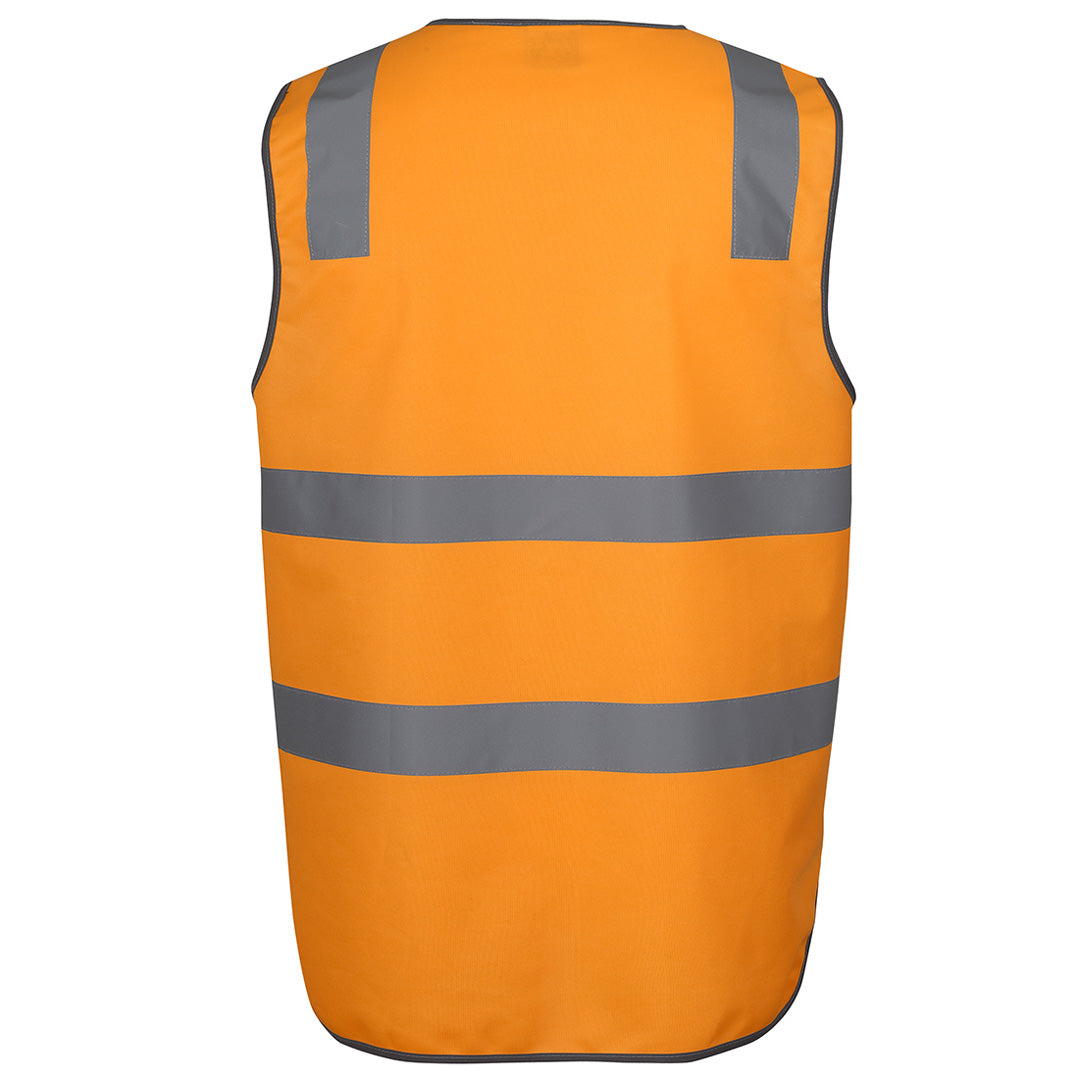 Jbs Wear The Hi Vis Day / Night Aust. Rail Zip Safety Vest | Unisex Work Safety Protective Gear