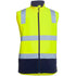 Jbs Wear The Hi Vis Soft Shell Vest | Day Night | Adults Lime/Navy Work Safety Protective Gear