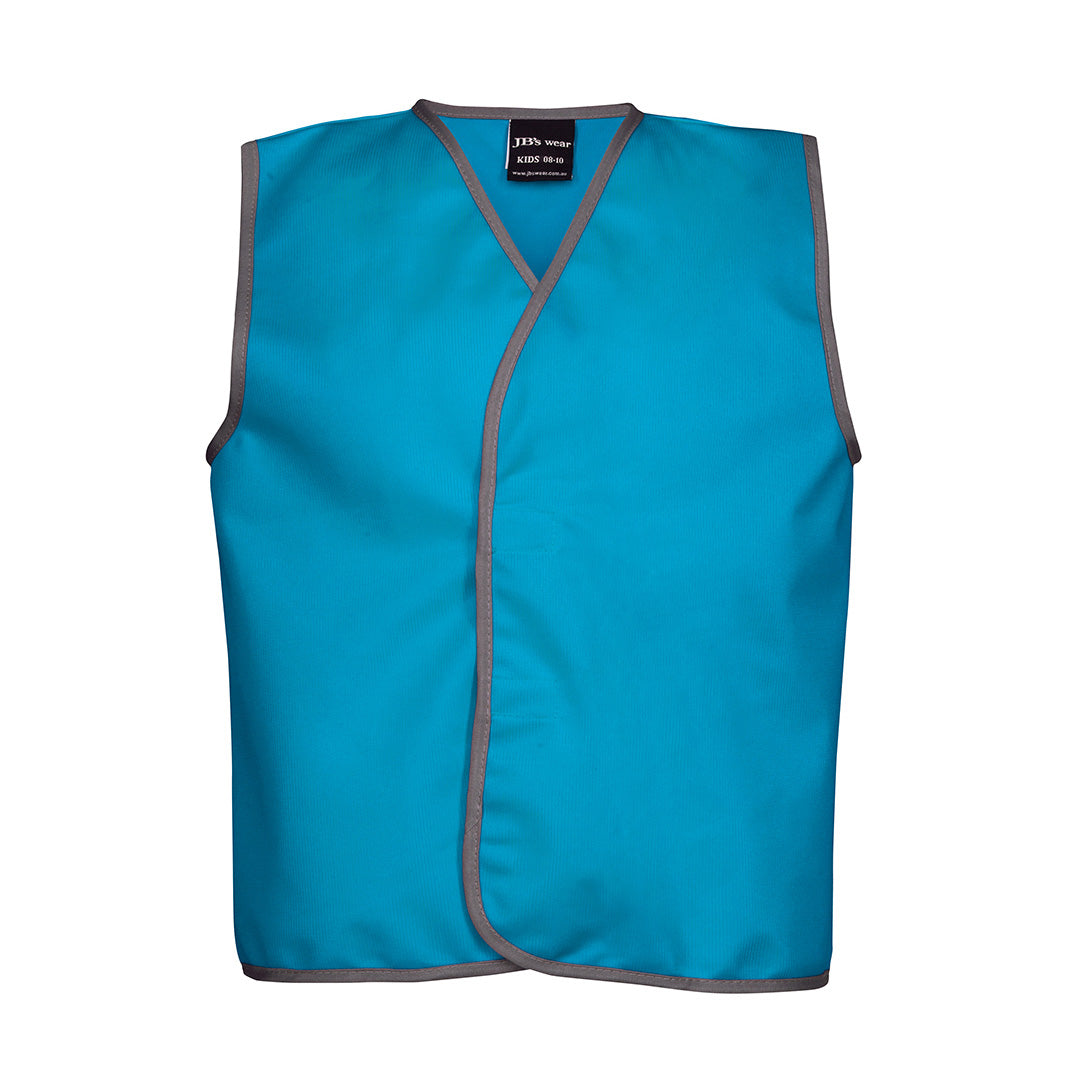 Jbs Wear The Tricot Safety Vest | Kids Aqua Work Safety Protective Gear