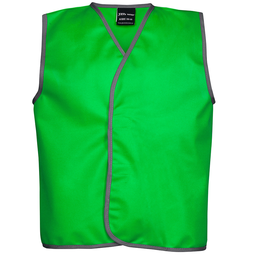 Jbs Wear The Tricot Safety Vest | Kids Green Work Safety Protective Gear