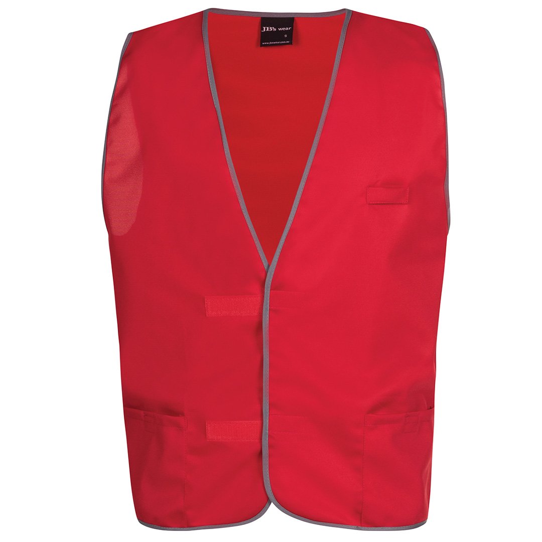 Jbs Wear The Tricot Vest | Adults Red Work Safety Protective Gear