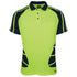 Jbs Wear The Hi Vis Spider Polo | Short Sleeve | Adults Lime/Navy Work Safety Protective Gear