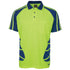 Jbs Wear The Hi Vis Spider Polo | Short Sleeve | Adults Lime/Royal Work Safety Protective Gear