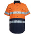 Jbs Wear The Hi Vis Day Night 190G Work Shirt | Short Sleeve | Adults Orange/Navy Work Safety Protective Gear