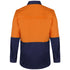 Jbs Wear The Stretch Hi Vis Work Shirt | Adults | Long Sleeve Work Safety Protective Gear