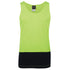 Jbs Wear The Hi Vis Traditional Singlet | Adults Lime/Navy Shirts & Tops