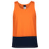 Jbs Wear The Hi Vis Traditional Singlet | Adults Orange/Navy Shirts & Tops