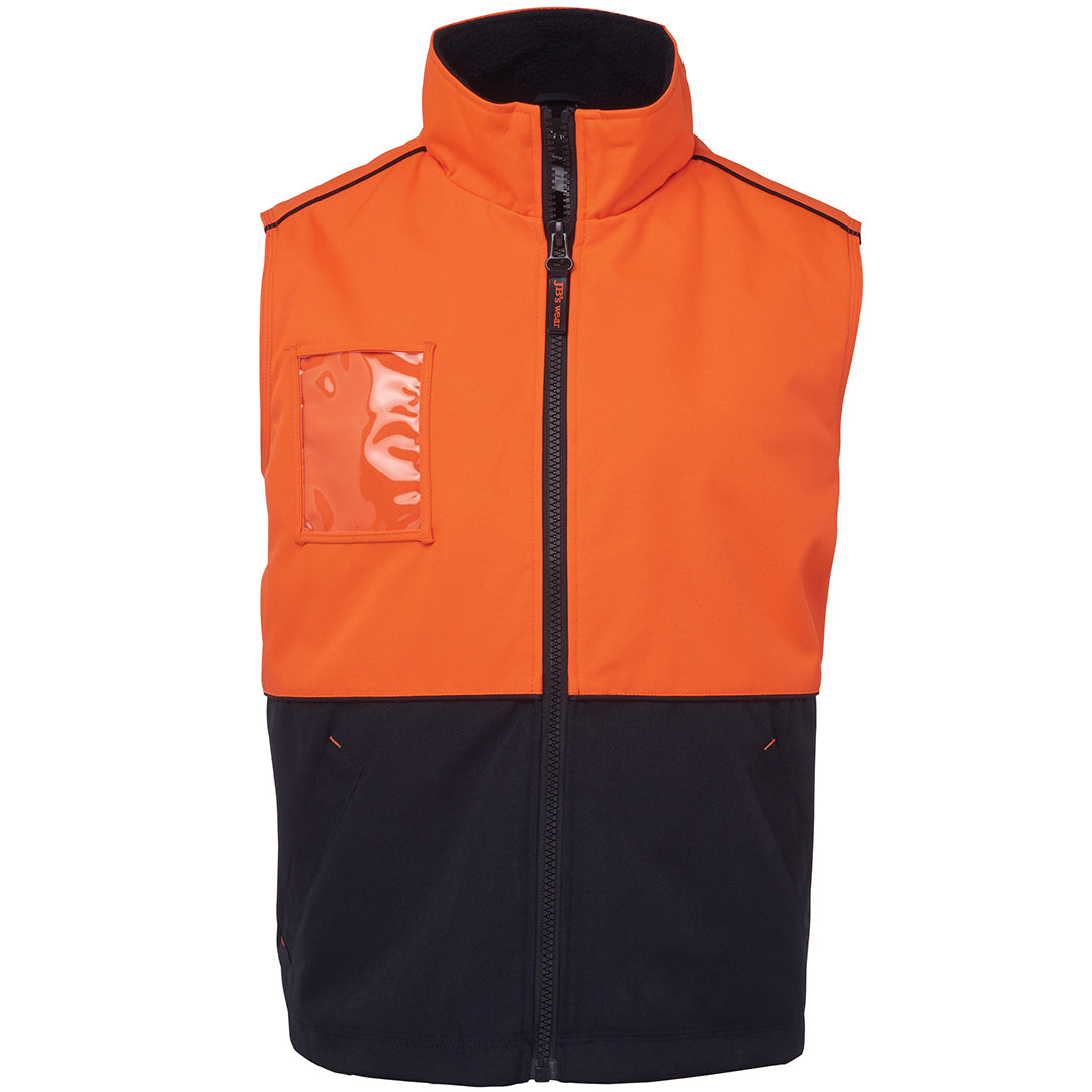 Jbs Wear The Hi Vis A.T Vest | Day | Adults Orange/Navy Work Safety Protective Gear