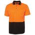 Jbs Wear The Non Cuff Hi Vis Polo | Mens | Short Sleeve Orange/Black Shirts & Tops