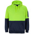 Jbs Wear The Hi Vis Pull Over Hoodie | Adults Lime/Navy Work Safety Protective Gear