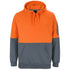 Jbs Wear The Hi Vis Pull Over Hoodie | Adults Orange/Charcoal Work Safety Protective Gear