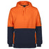 Jbs Wear The Hi Vis 330g Pull Over Hoodie | Adults Orange/Navy Work Safety Protective Gear