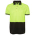 Jbs Wear The Traditional Hi Vis Polo | Short Sleeve | Adults Lime/Black Work Safety Protective Gear