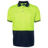 Jbs Wear The Traditional Hi Vis Polo | Short Sleeve | Adults Lime/Navy Work Safety Protective Gear