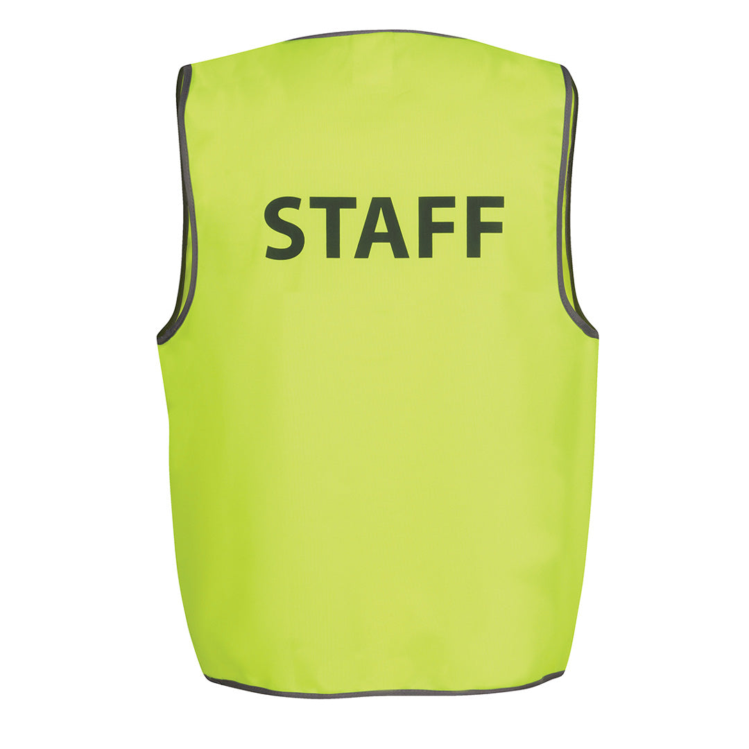 Jbs Wear The Pre Printed Hi Vis Day Vest | Adults Flouro Lime Work Safety Protective Gear