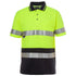 Jbs Wear The Traditional Hi Vis Polo | Taped | Short Sleeve | Adults Lime/Navy Work Safety Protective Gear