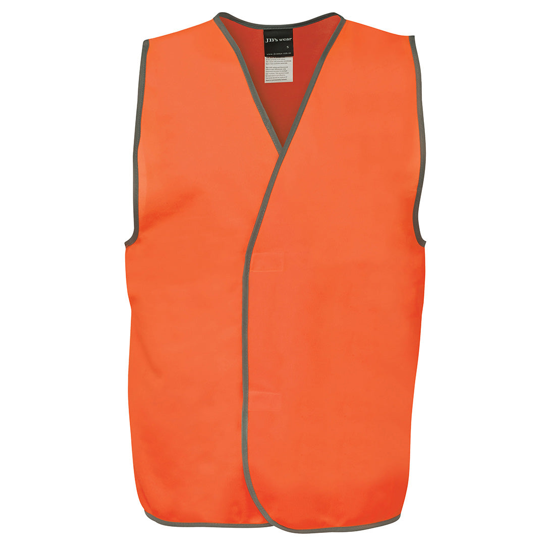 Jbs Wear The Tricot Safety Vest | Kids Orange Work Safety Protective Gear