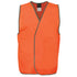 Jbs Wear The Hi Vis Safety Vest with Velcro | Day | Adults Orange Work Safety Protective Gear