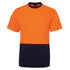 Jbs Wear The Hi Vis Cool Dry Tee Shirt | Short Sleeve | Adults Orange/Navy Work Safety Protective Gear