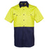 Jbs Wear The Hi Vis 150G Shirt | Short Sleeve | Adults Yellow/Navy Work Safety Protective Gear