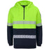 Jbs Wear The Segmented Tape Hoodie | Day Night | 1/4 Zip Lime/Navy Work Safety Protective Gear