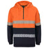 Jbs Wear The Segmented Tape Hoodie | Day Night | 1/4 Zip Orange/Navy Work Safety Protective Gear