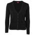Jbs Wear The V Neck Knitted Cardigan | Ladies Black Outerwear