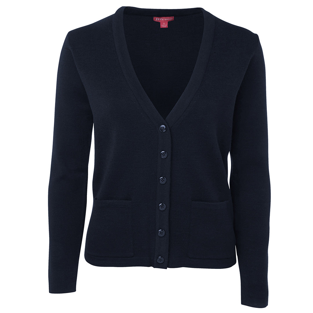 Jbs Wear The V Neck Knitted Cardigan | Ladies Navy Outerwear