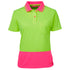 Jbs Wear The Hi Vis Comfort Polo | Ladies | Short Sleeve Lime/Pink Shirts & Tops