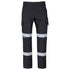 Jbs Wear The Taped Multi Pocket Stretch Canvas Pant | Mens Black Pants