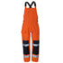 Jbs Wear The Waterproof Hi Vis Bib and Brace Overall | Adults Orange Work Safety Protective Gear