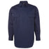 Jbs Wear The Closed Front 190g Work Shirt | Adults | Long Sleeve Navy Shirts & Tops