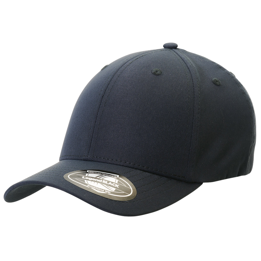 Legend Black The Classic Fitted Cap Grey Hats