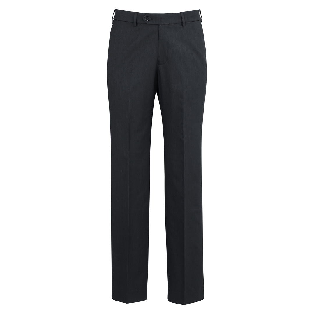 Biz Corporates The Cool Stretch Adjustable Pant | Mens Charcoal Pants