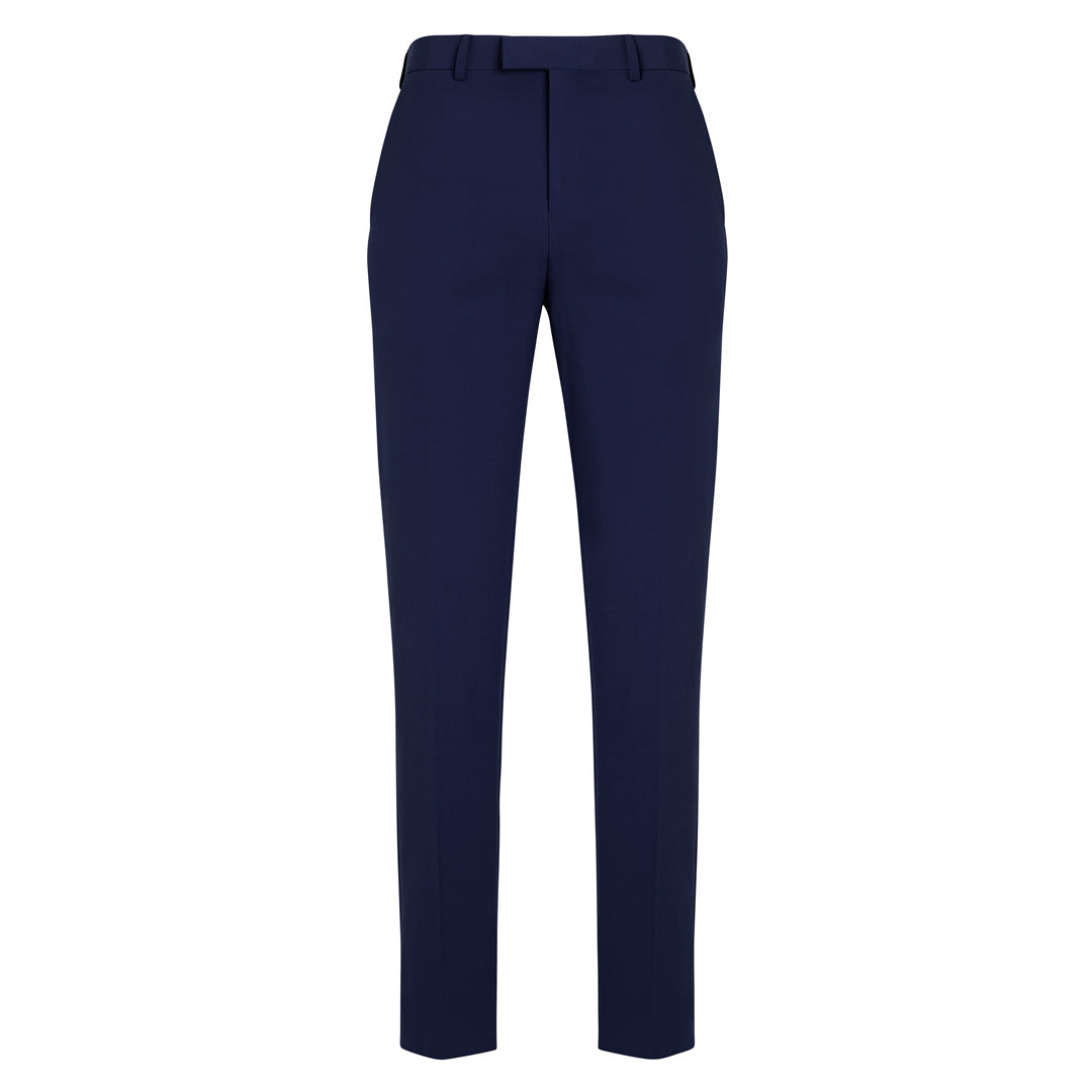 Biz Corporates The Siena Slim Leg Pant | Mens Marine Blue Pants