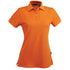 Stencil The Traverse Polo | Ladies | Short Sleeve Orange Shirts & Tops