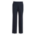 Biz Corporates The Cool Wool Flat Front Pant | Mens Navy Pants