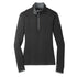 Nike The Dry Half Zip Cover Up | Ladies Black/Grey Shirts & Tops