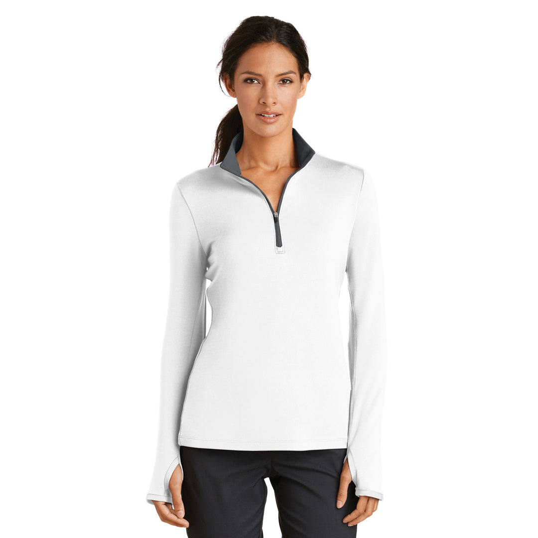 Nike The Dry Half Zip Cover Up | Ladies Shirts & Tops