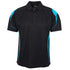 Jbs Wear The Bell Polo | Adults | Short Sleeve Black/Aqua Shirts & Tops