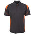 Jbs Wear The Bell Polo | Adults | Short Sleeve Charcoal/Orange Shirts & Tops
