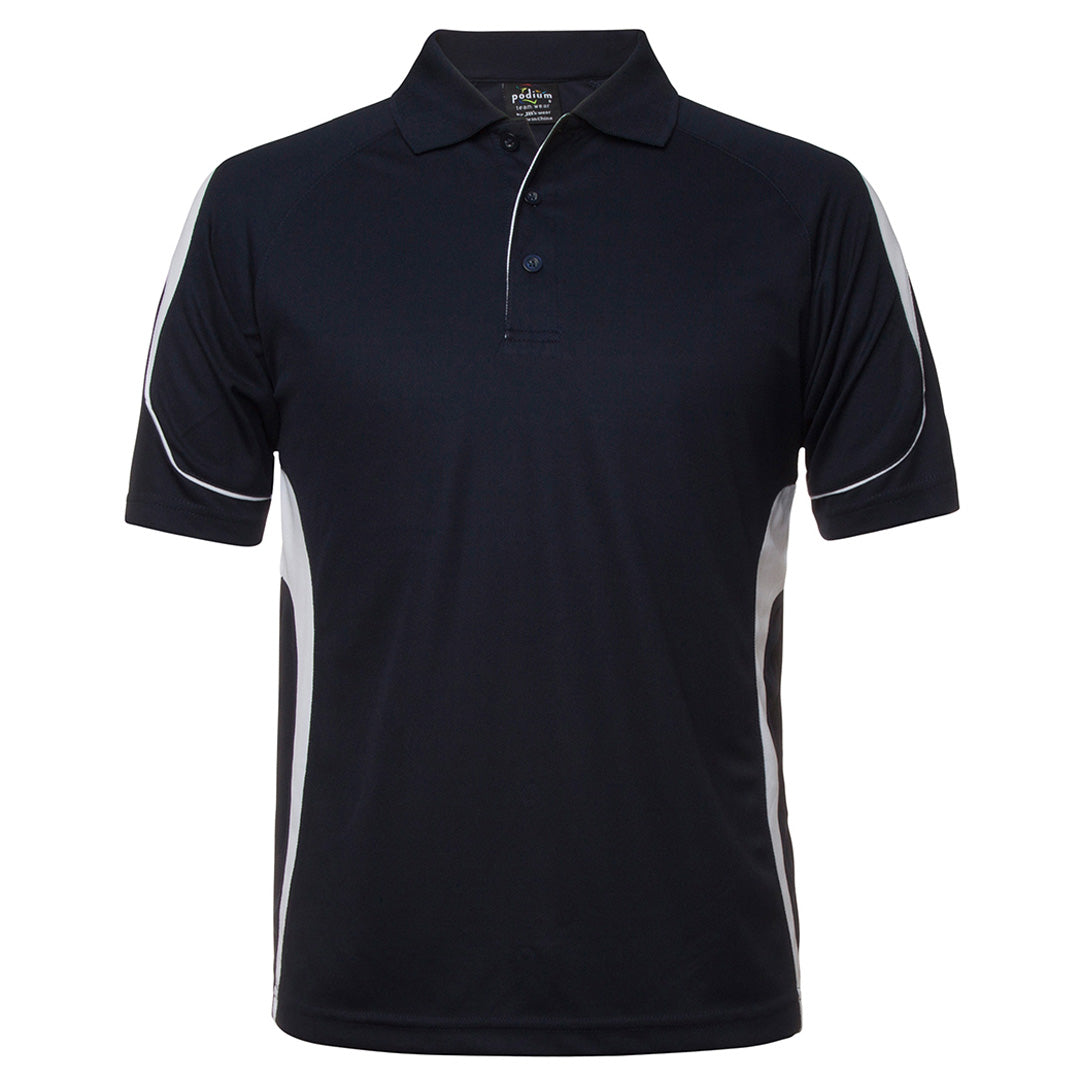 Jbs Wear The Bell Polo | Adults | Short Sleeve Navy/White Shirts & Tops