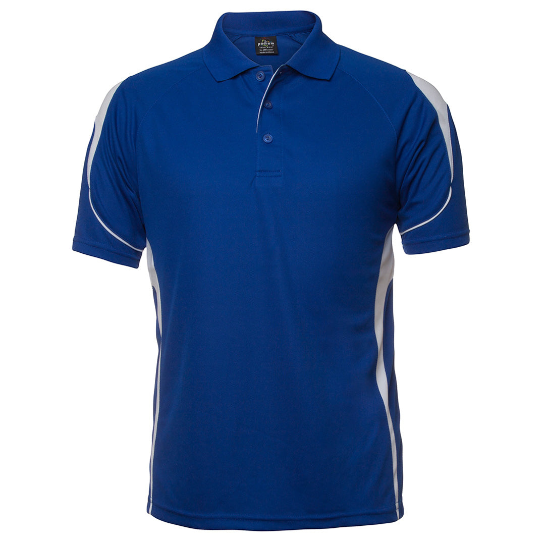 Jbs Wear The Bell Polo | Adults | Short Sleeve Royal/White Shirts & Tops