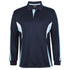 Jbs Wear The Jacquard Polo | Long Sleeve | Adults Navy/Sky Shirts & Tops