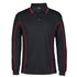 Jbs Wear The Piping Polo | Long Sleeve C1 | Adults Black/Red Shirts & Tops