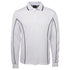 Jbs Wear The Piping Polo | Long Sleeve C2 | Adults White/Navy Shirts & Tops