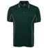 Jbs Wear The Piping Polo | Short Sleeve | Bright Base | Adults Forest/White Shirts & Tops