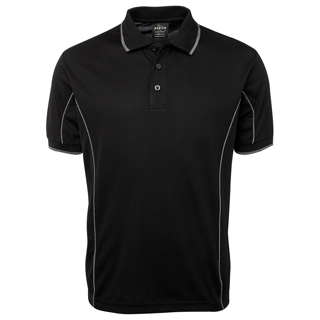 Jbs Wear The Piping Polo | Short Sleeve | Black Base | Adults Shirts & Tops