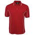 Jbs Wear The Piping Polo | Short Sleeve | Bright Base | Adults Red/White Shirts & Tops