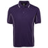 Jbs Wear The Piping Polo | Short Sleeve | Bright Base | Adults Purple/White Shirts & Tops